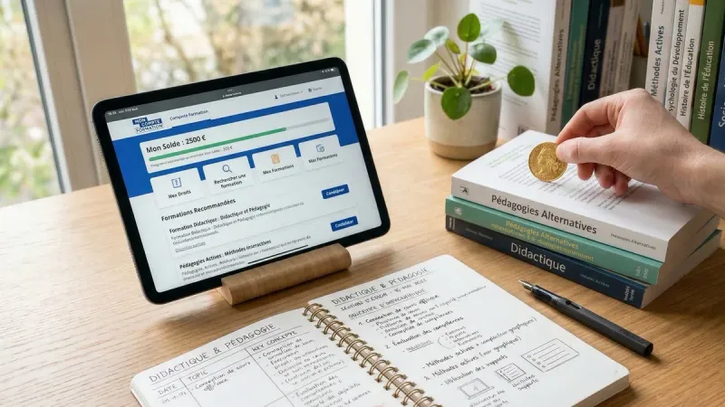 Illustration symbolique des différentes solutions de financement pour la formation au CAP AEPE.