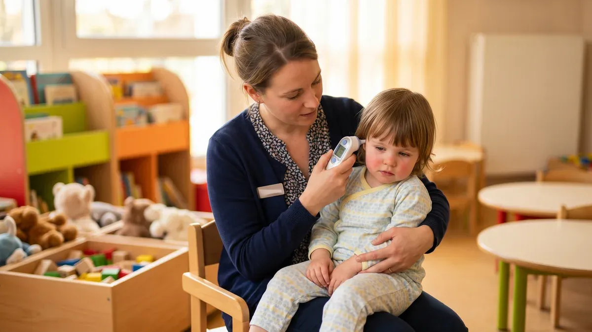 Hyperthermie chez l'enfant : gestion de la fièvre pour le CAP AEPE